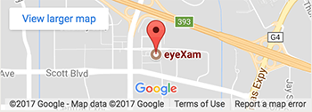 Map - Eye Exam - Nikki Iravani, O.D.